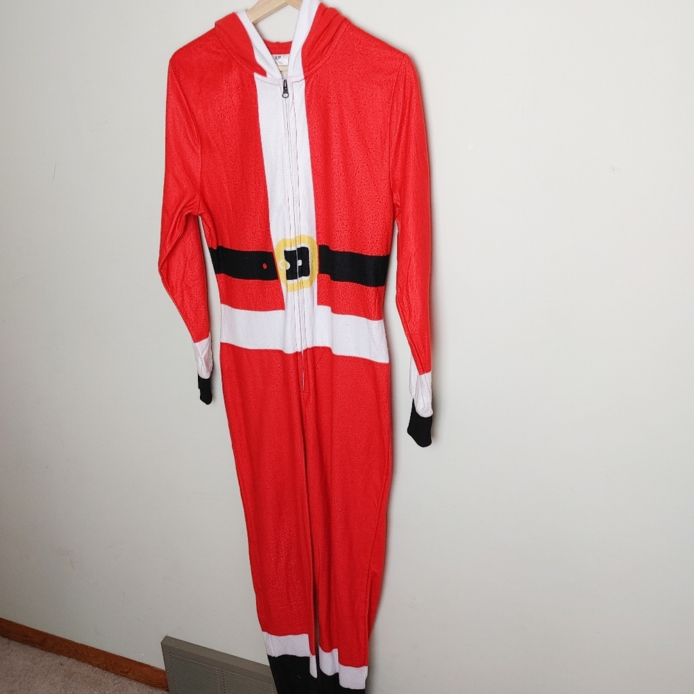 Santa Christmas Onsie Pyjamas Holiday costume Small